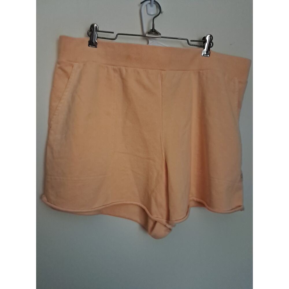 Journey Collection High Rise Shorts Womens Size XXL Peach Color